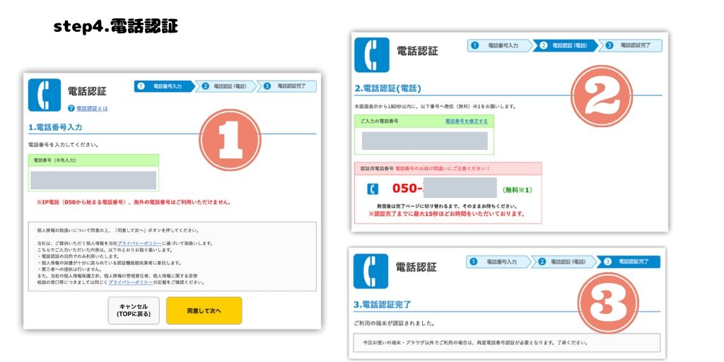 ポイントサイト登録手順3