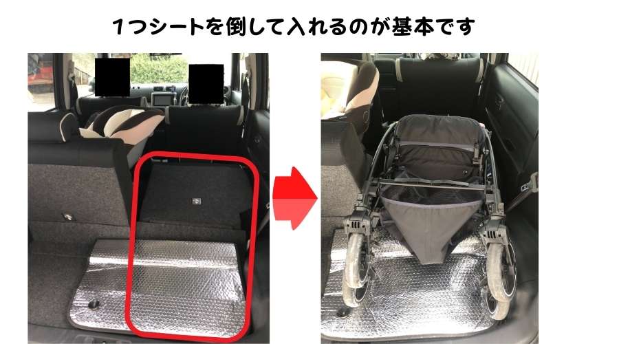 ベビーカーは車の助手席にスムーズに載るものなの トランクに入らないってホント チャン太郎blog