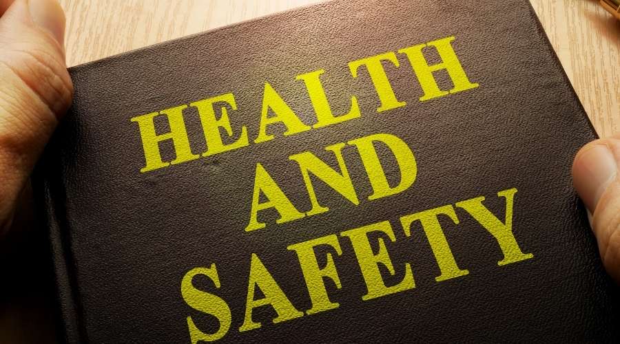 健康と安全が書かれている