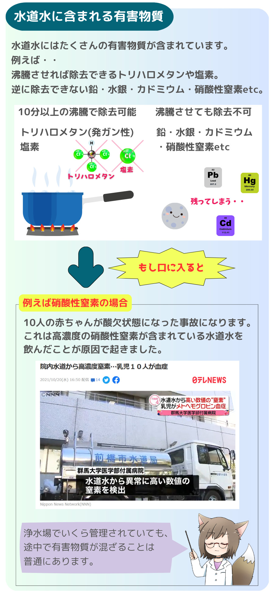 有害物質により赤ちゃんが受ける影響